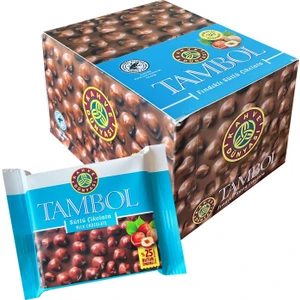 Kahve Dünyası Tambol Tam Fındıklı Sütlü Çikolata 77 gr x 10 Adet