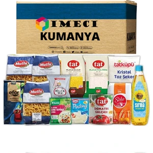 Ramazan Paketi Gıda Kumanya Yardım Erzak Kolisi Bereket C