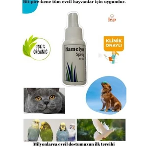 30ML Kedi Pire Sprey Bit Kene Karınca Sivrisinek Köpek Tavşan Güvercin