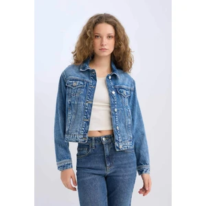 Regular Fit Denim Ceket D8665AX25SP