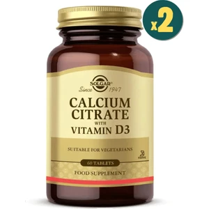 Calcium Citrate With Vitamin D 3 60 Tablet 2 Adet