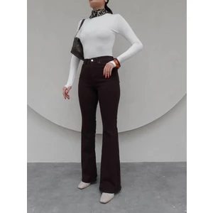 Acıkahve Ispanyol Paça Jean