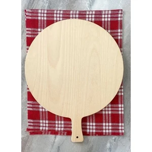 60  cm Ahşap Bazlama Kesme Tahtası Hamur Açma Tahtası 60- cm-Bazlama-Tahtası