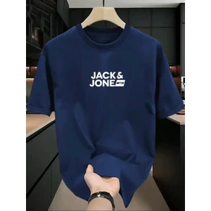 Jack Jone Yazı  Baskılı Basic T-Shirt