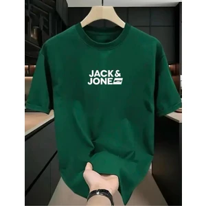 Jack Jone Yazı  Baskılı Basic T-Shirt