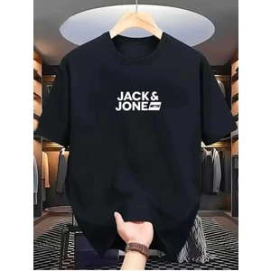 Jack Jone Yazı  Baskılı Basic T-Shirt