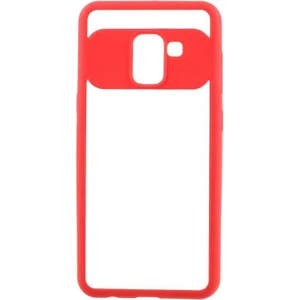 Galaxy A6 2018 Uyumlu Kılıf Özel Tasarım Renkli Yumuşak Silikon Kenarlı Arkası Şeffaf Kapak