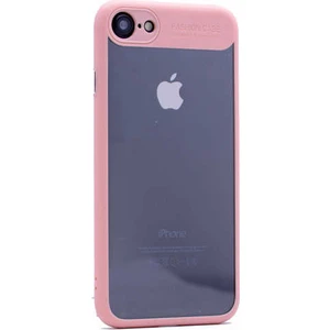 Vardar Aksesuar Apple iPhone 6 Plus / 6s Plus Uyumlu Kılıf Özel Tasarım Renkli Yumuşak Silikon Kenarlı Arkası Şeffaf Kapak