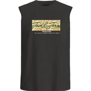 Jack & Jones Erkek Regular Fit Kolsuz Baskılı T-Shirt - 12277942