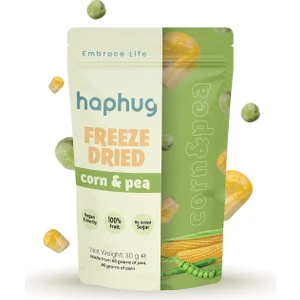 HapHug Freeze Dried Bezelye & Mısır 30 gr