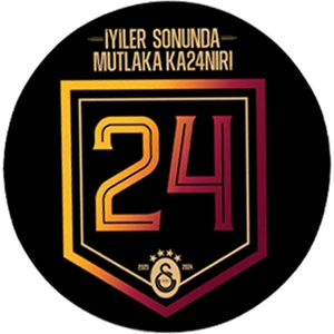 Gs Store Galatasaray 24. Şampiyonluk Bardak Altlığı /yuvarlak U241366