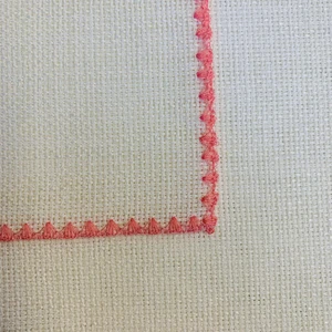 Etamin İşlemelik Kenarları işlemeli Runner