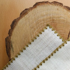 Etamin İşlemelik Kenarları işlemeli Runner