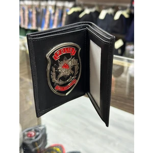 Komando Pazarı Deri Rozet Cüzdanı( Pöh Polis Özel Harekat Rozetli)