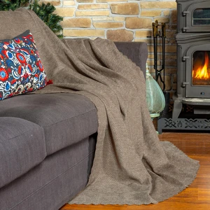 Latuda Home Zenit Koltuk Örtüsü 175x215 Medium Dekoratif Jakarlı Şönil   | Kanepe Örtüsü |  Kaymaz , Bej