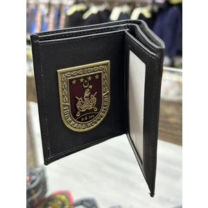 Komando Pazarı Deri Rozet Cüzdan (Tsk Rozetli)