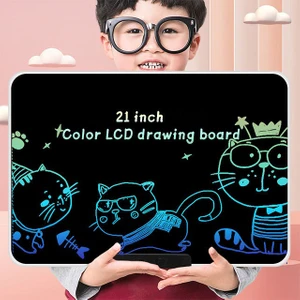 Xl Büyük Boy 21 Inç LCD Çift Taraflı Yazı Tableti, Yetişkinler ve 3+ Çocuklar Için Yazı Tahtası, Çizim Yazma Karalama Tahtaları, Eğitim Öğrenme Aracı Için Çizim Tahtası 46 x 30CM Xlb-21