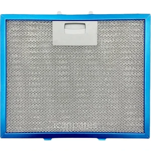 247X205 mm (24.7X20.5 Cm) Arka Tırnak Arası 75 mm Aspiratör Davlumbaz Metal Yağ Filtresi, Silverline Uyumlu 1170, 1171