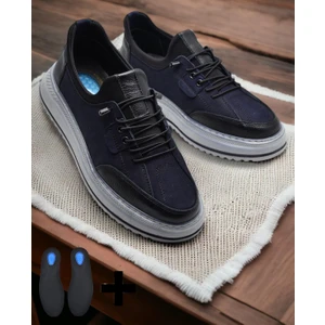 TAB550 Topuk Jelli  Taban  Deri Erkek Ayakkabı Casual Günlük Erkek Ayakkabı Poli Hafif Taban