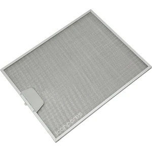 280X351 mm (28.0X35.1 Cm) Tek Tırnaklı Aspiratör Davlumbaz Metal Yağ Filtresi, Bosch Uyumlu DUL63CC55/02