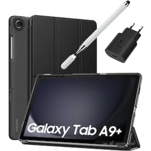 Galaxy Tab A9 Plus 8gb 128GB Siyah+Kalem+Kılıf+Şarj Başlık (Samsung Türkiye Garatili)