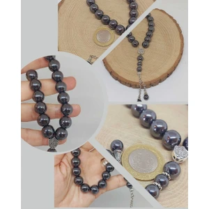 Hematit Taşı 17LIK Efe Tesbih 11MM (55996)