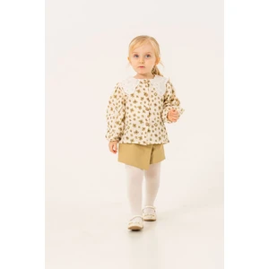 JNF Kids Kız Bebek Fistolu Şort Etek Takım (Külotlu Çorap Hediyeli)