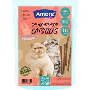 Avida Salmon Flavor 16-Sticks 80 gr Somonlu Kedi Ödül Çubukları