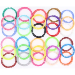 DİVRAK3D Kalem Yazıcı Için 10 Renk 50 Metre (10 x 5 Metre) Pla Filament