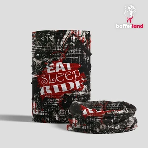 Eat Sleep Ride Buff Maske