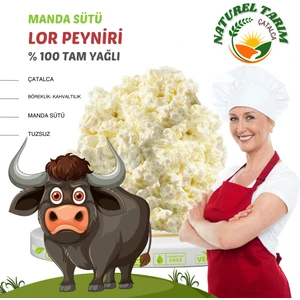 Naturel Manda Sütü Lor Peyniri