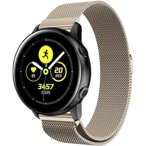 MMP Shop Huawei Watch Gt Gt2 Gt3 Gt4 Gt5 42MM Uyumlu 20MM Metal Örğü Hasır Manyetik Kordon