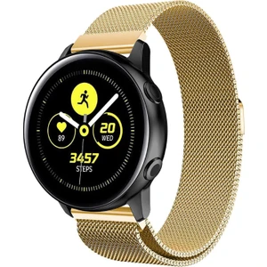 MMP Shop Xiaomi Watch S1-S1 Active/s2/s3/mi Watch Uyumlu 22MM Metal Örğü Hasır Manyetik Kordon