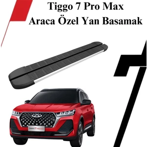 Autostep Chery Tiggo 7 Pro Max Alüminyum Araca Özel Yan Basamak 2021 Sonrası