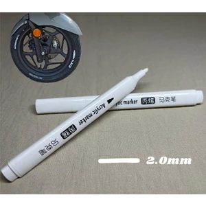 Beyaz Lastik Yazı Kalemi (2.0mm) 1ADET