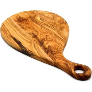Wood Provence Ahşap Damla Kesme Doğrama Ve Sunum Tahtası Zeytin Ağacı – 38 Cm