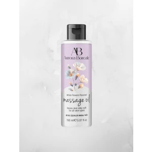 Aurora Boreale Beyaz Çiçek Aromalı Masaj Yağı 150 ml