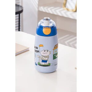 316 L Çelik Mavi 500 ml Çocuk Matara Suluk CIN845BY