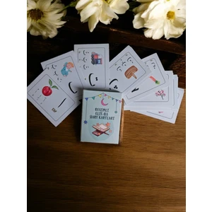 Resimli Elif-Ba Harf Kartları