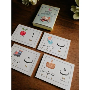 Resimli Elif-Ba Harf Kartları