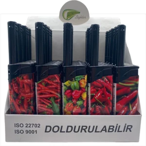 Desenli Mutfak Çakmağı 25 Adet