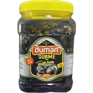 Duman Gurme Gemlik Yağlı Sele Siyah Zeytin L Boy (230-260) Klb 1 kg