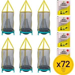 Flies Inn 6'lı Hg Karasinek Tuzağı + 60 Adet 25GR Yem