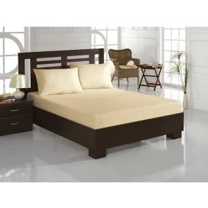 Denizli Çeyiz Pamuk 57 Tel Lastikli Çarşaf Takımı