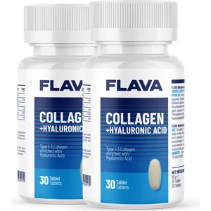 Collagen+Hyaluronic Acid - 30 Tablet x 2 Adet