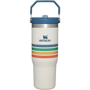 ıceflow 30 oz paslanmaz çelik pipetli bardak, vakumlu yalıtımlı su şişesi, pipetli bardak sızdırmaz kapaklı