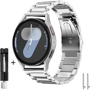 MMP Shop Xiaomi Watch S1-S1 Active/s2/s3/mi Watch Uyumlu 22MM Paslanmaz Çelik Akıllı Saat Kordonu