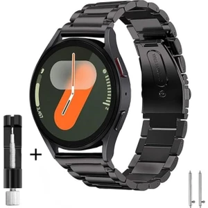 MMP Shop Samsung Galaxy Watch 46MM / Watch 3 45MM / Gear S3 Uyumlu 22MM Paslanmaz Çelik Akıllı Saat Kordonu