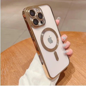 MMP Shop Apple iPhone 16 Pro Max Kılıf Magsafe Özelilkli Kamera Lens Koruma Özellikli Kilif