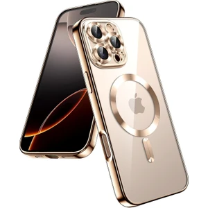 MMP Shop Apple iPhone 16 Pro Kılıf Magsafe Özelilkli Kamera Lens Koruma Özellikli Kilif